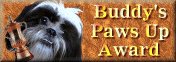 Buddy's Paws Up Award